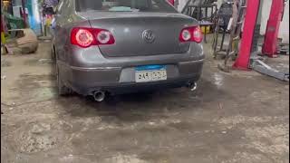 Volkswagen Passat B6 Exhaust Sound [upl. by Leay277]