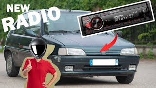 Installation radio Peugeot 106 [upl. by Shimberg]