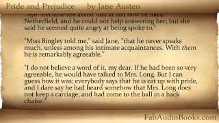 PRIDE AND PREJUDICE by Jane Austen  Chapter 5  audiobook  eBook  Fab Audio Books [upl. by Eimot218]