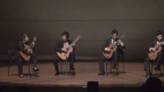 BlumenliedFlower Song  Farewell to Stromness Guitar Quartet [upl. by Alvinia259]