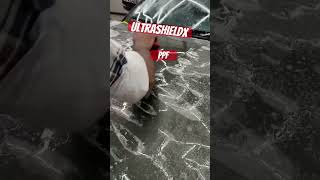 Ultrashieldx PPF on bonnet Tata Nexon paintprotection car ppf automobile [upl. by Alekahs]