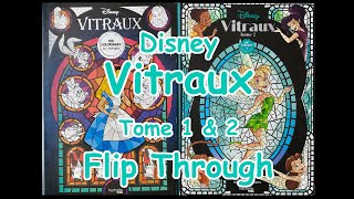 Disney Vitraux  Tome 1 amp 2  JeanLuc Guérin  Flip Through [upl. by Faust]