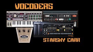 Vocoder Roundup  Roland Boutique VP03 MicroKORG Xils V Digitech Talker [upl. by Selmner537]