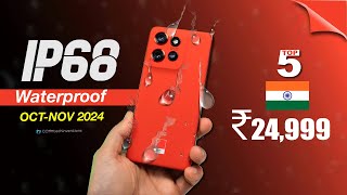 TOP 5 Best Waterproof smartphones under ₹25000 rupees india 2024 2024 waterproof25000 [upl. by Ingrim]