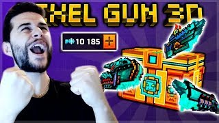 SPENDING 10000 KEYS ON 7 SUPER CHEST OPENINGS  Pixel Gun 3D [upl. by Calandria]