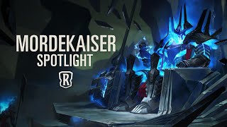 Mordekaiser  New Champion Spotlight  Legends of Runeterra [upl. by Emory]