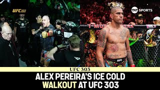 AURA Alex Pereira with the COLDEST walkout at UFC303 🥶  Alex Pereira vs Jiří Procházka 🔥 [upl. by Ursola587]