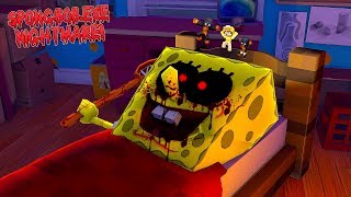 Minecraft SPONGEBOBEXE  JUMPING INTO SPONGEBOBS NIGHTMARE IS REALLY SCARY [upl. by Annairba169]