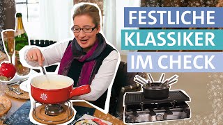 So gut sind Fondue Raclette amp Sekt  HaushaltsCheck  WDR [upl. by Otes]