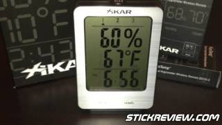 XIKAR PuroTemp Wireless Hygrometer System Review [upl. by Titus]