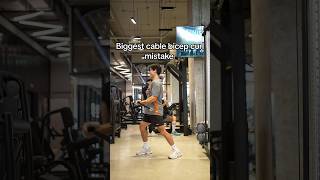 Avoid the biggest cable bicep curl mistakes [upl. by Joscelin]