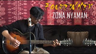 Fourtwnty  Zona Nyaman Akustik Xcombali Cover [upl. by Klina]