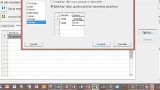 Cambiar el calendario del proyecto en Microsoft Project 2010 [upl. by Millian]