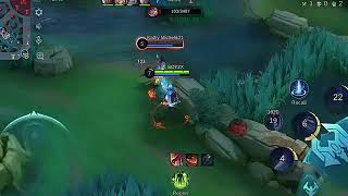 gusion slow hand combo gusionhighlights mlbb mobilelegends [upl. by Noam]