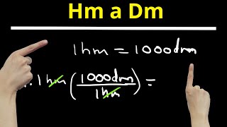 Cómo Convertir Hectómetros a Decímetros Guía Rápida y Fácil  hg a dg [upl. by Elnar]