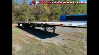 2024 Utility 48x102 Flatbed Trailer For Sale ITAG Equipment [upl. by Adlay72]