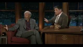 Morgan Freeman reacts to my Morgan Freeman impression [upl. by Abroms]