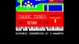 Manic Miner Review for the Oric1  Atmos by John Gage [upl. by Hildick]