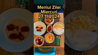 Meniul Zilei 27112024  Gentlemens foodie breakfast meniulzilei foodlover coffee delicious [upl. by Krebs413]