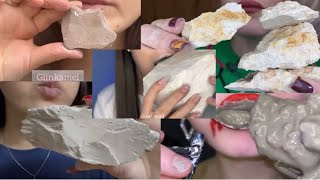 ASMR⛰️Relax with chalks Chestor🍰 Power 🪨Vatutin🧊and clays Dairy🍪Wave🍒Pink Uzbek🥦🍓🥦 [upl. by Karine]