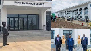 Prez Akufo Addo commissions Phase II of University of Health amp Allied SciencesUHAS Project npp [upl. by Auhso]