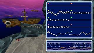 Airship Fortress  Mario Kart DS  Deconstruction with Oscilloscopes [upl. by Adne]