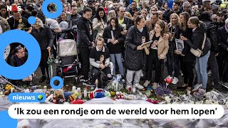 Duizenden mensen lopen mee in herdenkingstocht voor Gino [upl. by Adlen870]