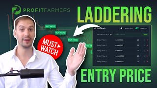 How to EASILY ladder into crypto trades like a PRO with ProfitFarmers [upl. by Leanatan579]