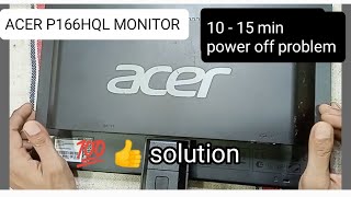 acer acer p166hql 156inch lcd monitor repair  acer v193hqv overheating [upl. by Iiette]