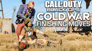 All Finishing Moves  Black Ops Cold War Season 1 [upl. by Gay]