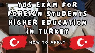 YÖS Exam For Foreign Students  HOW TO APPLY [upl. by Ynohtnaed]