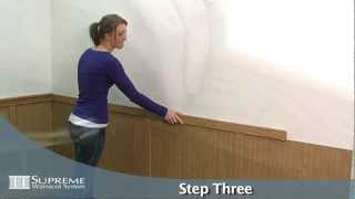 Supreme Wainscot Quick Installation [upl. by Silda]