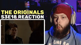 The Originals quotTHE DEVIL COMES HERE AND SIGHSquot S3E18 REACTION [upl. by Alleuqram]