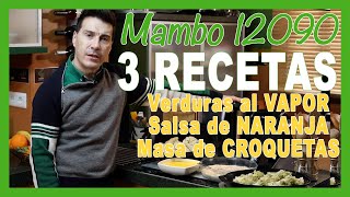 🌟¡FANTÁSTICAS RECETAS con Nueva MAMBO 12090 de Cecotec ¡Mejor Robot de Cocina 3 RECETAS Riquisima [upl. by Ahsiekyt331]