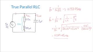 Resonance and Q Factor in True Parallel RLC Circuits [upl. by Lemar]