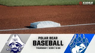 BUCKHANNONUPSHIRE BUCCANEERS VS FAIRMONT SENIOR POLAR BEARS  WV HS BASEBALL [upl. by Wood]