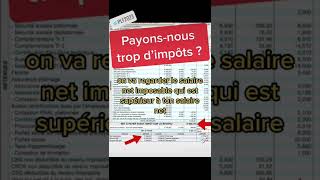 Calcul de l’impôt sur le revenu et salaire net imposable vs salaire net fiscalité ir2023 [upl. by Epperson]