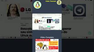 Rescatux Linux para resgatar instalações Linux quebradas GRUB Senhas e outros [upl. by Chaves]