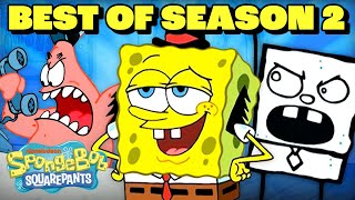 SpongeBobs Most Iconic Moments of Season TWO  SpongeBob [upl. by Neitsirhc210]