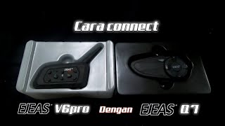 Cara connect intercom Ejeas V6pro ke Ejeas Q7 [upl. by Lockhart941]