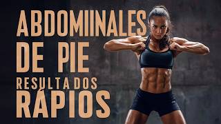 ¡Transforma tu Abdomen en 7 Minutos Rutina de Abdominales de Pie para una Cintura Esbelta [upl. by Inan]