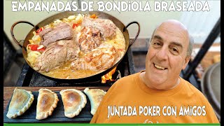 JUNTADA AL POKER CON AMIGOS  Llevo empanadas de BONDIOLA [upl. by Himelman428]