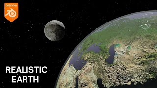 Realistic Moon amp Earth [upl. by Okire999]