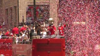 Chicago Blackhawks Rally Celebration Parade [upl. by Eerdna]