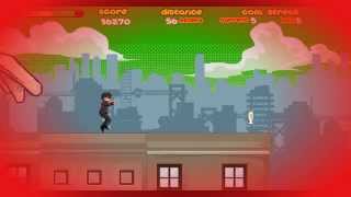 Gangnam Style vs Slenderman Gangnam Style Run Game 강남스타일 [upl. by Euk]