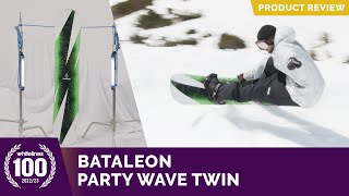 Bataleon Party Wave Twin 2023 Snowboard Review [upl. by Can]