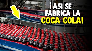 ¿Cómo Se Fabrica CocaCola Proceso En Fábrica [upl. by Wenz]