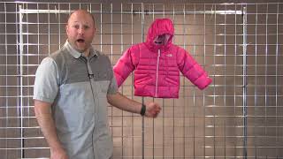 The North Face Toddler Girls Moondoggy Down Jacket 20172018 [upl. by Nnaoj]