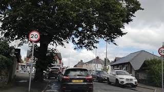 Driving through Cardiff from Llandaff North to Coryton M4 junction 32  7th July 2021 [upl. by Quirita]