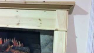 Arts amp Crafts Style Pine Fireplace Mantel [upl. by Annait]